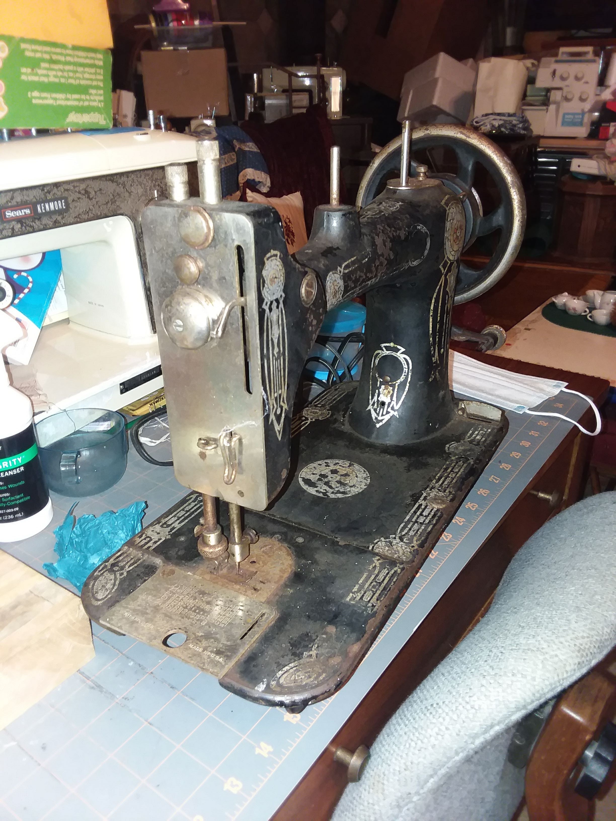 National A2 Rotary Treadle Sewing Machine