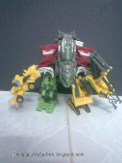 New Planet Cybertron: Transformers Review: EZ Devastator (ROTF Legends)