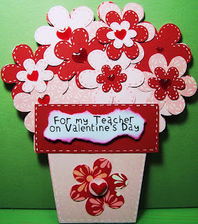 Bumblebee Creations: My Emily's Teachers Valentines day card
