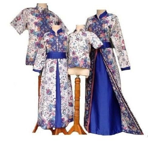  22 model baju  batik  couple keluarga modis untuk  pesta  