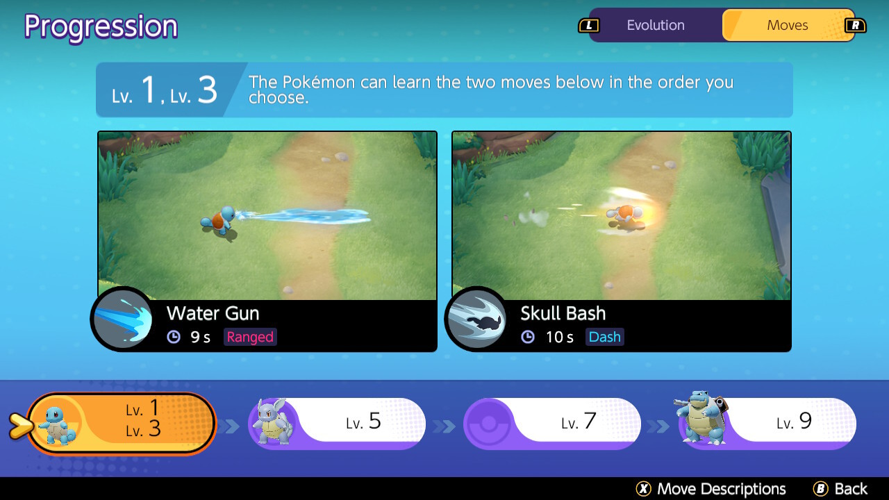 How do Pokémon evolve and what are the Unite Move?