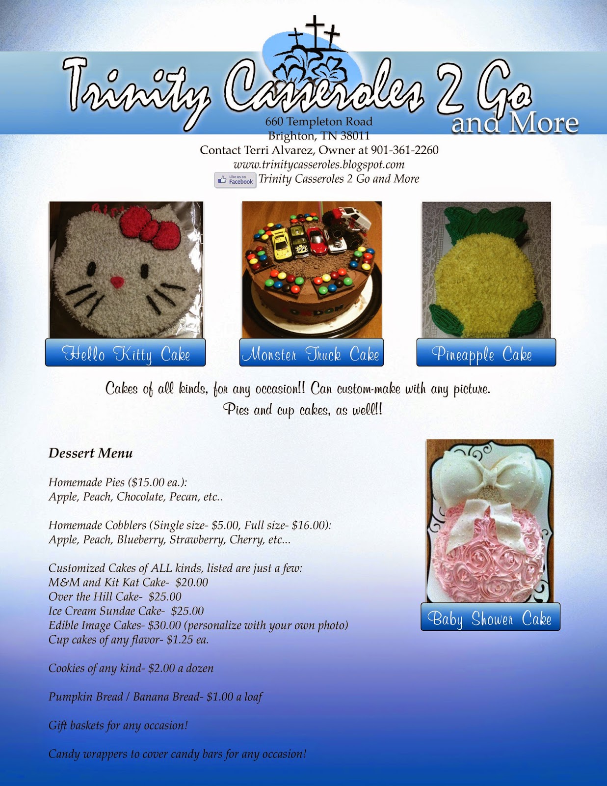 Trinity Casseroles 2 Go And More