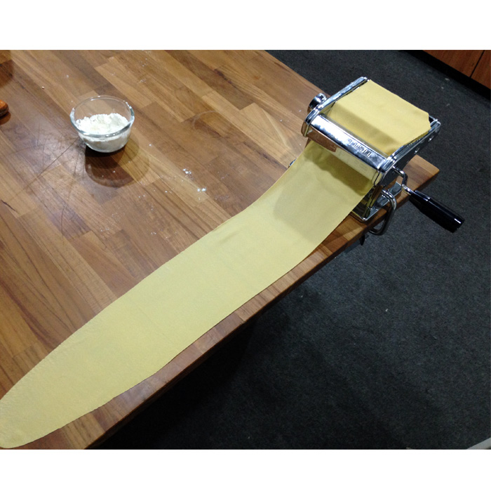 Tips For Rolling Pliable Pasta Without Cracking photo