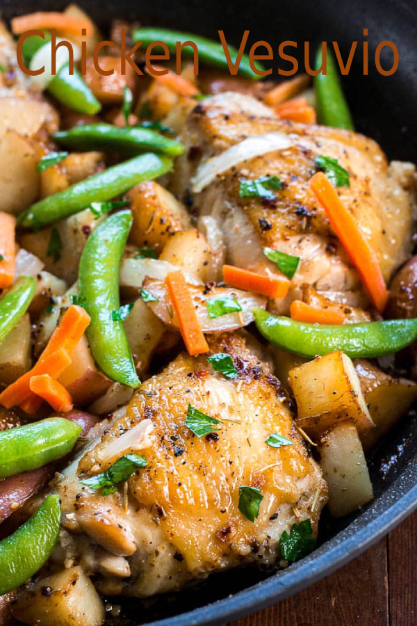 Chicken Vesuvio Recipe happy cook