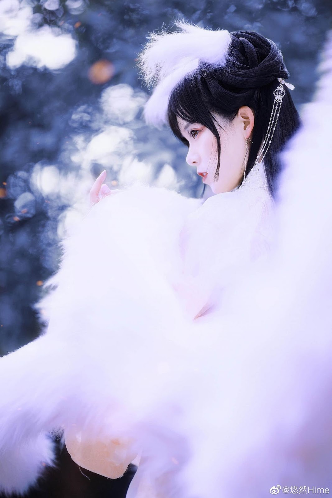 Image-Chinese-beautiful-girl-Cosplay-Nine-tailed-fox-TruePic.net