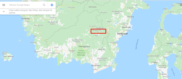 Muara teweh maps