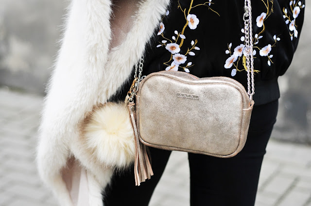 Basmilia Floral Bomber Bag Fabiola