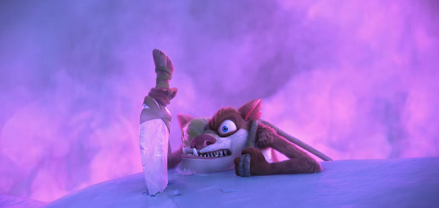 Nevăstuica Buck (Simon Pegg) Conduce Turma Animalelor Din Ice Age: Collision Course