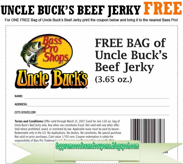 Free Promo Codes and Coupons 2021 Bass Coupons