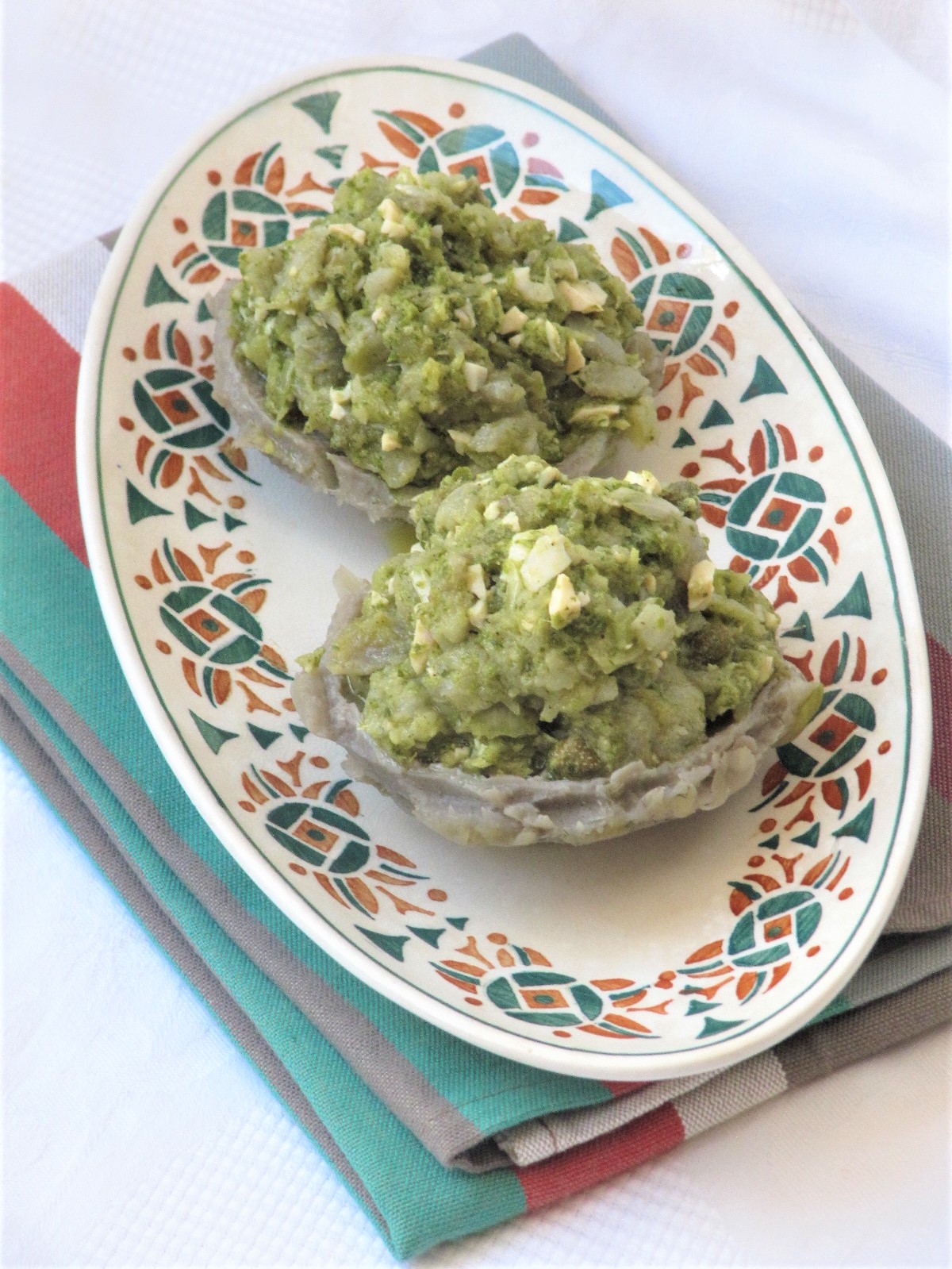 La cuisine d'ici et d'ISCA Artichauts sauce gribiche