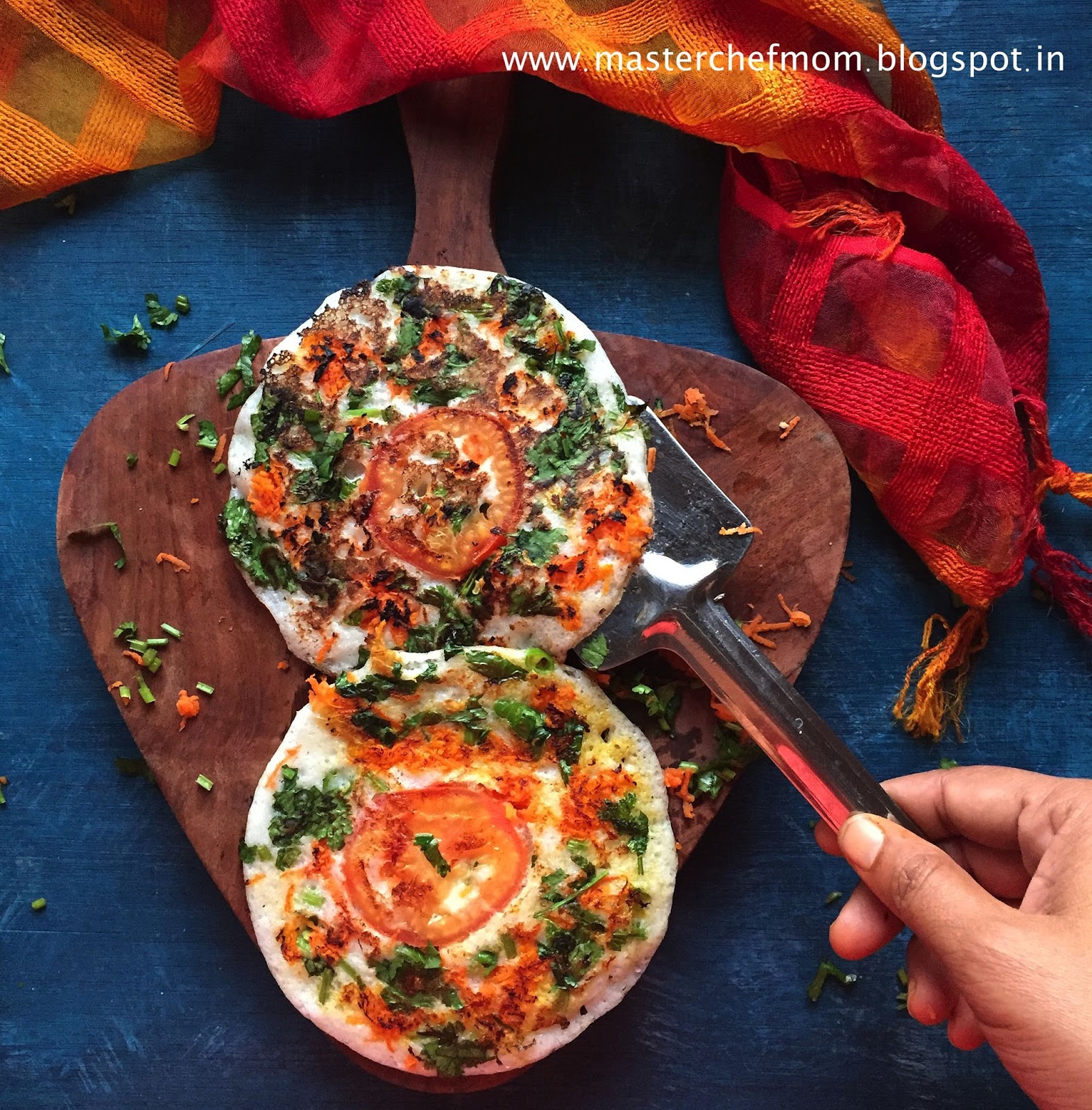MASTERCHEFMOM Uttapam Vegetable Uttapam Recipe Gluten Free and