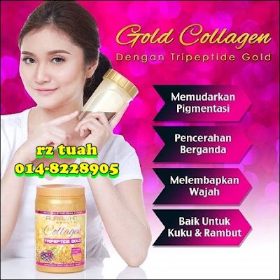 aurawhite collagen tripeptide gold