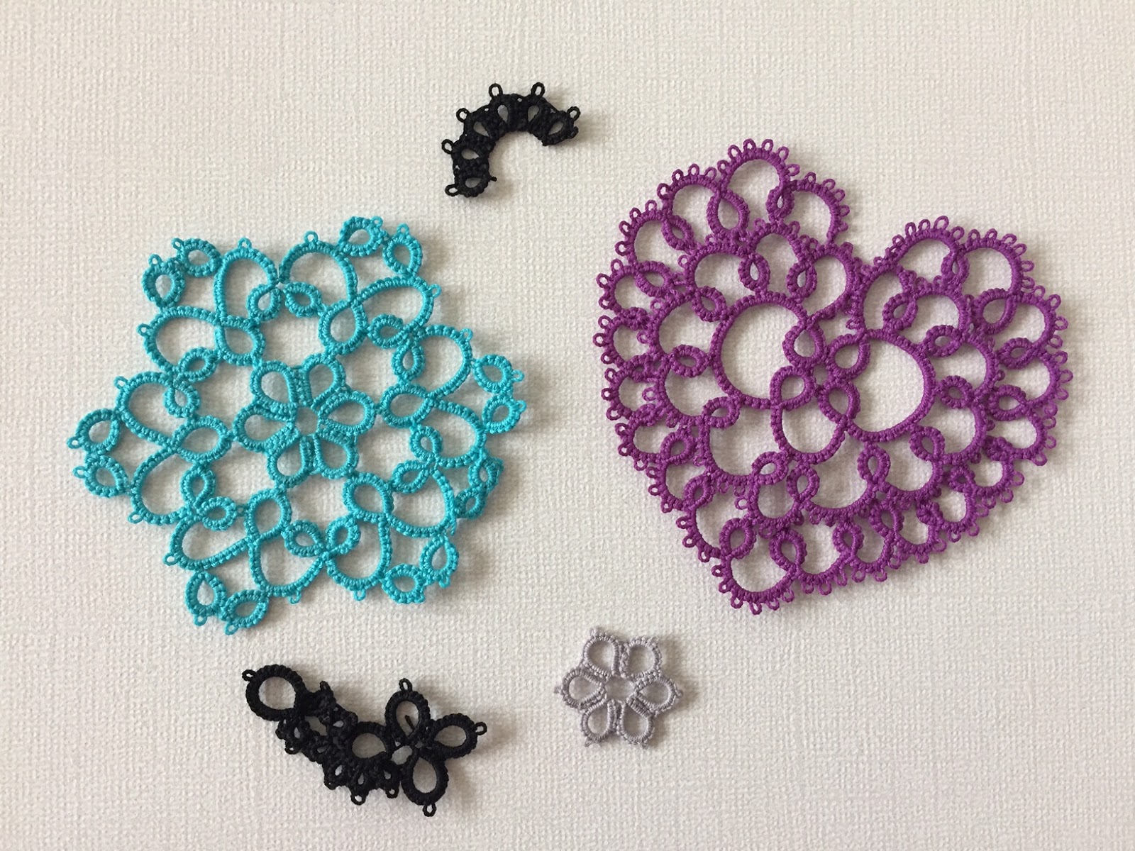 Tatting by the Bay Testing out Fabric Stiffeners
