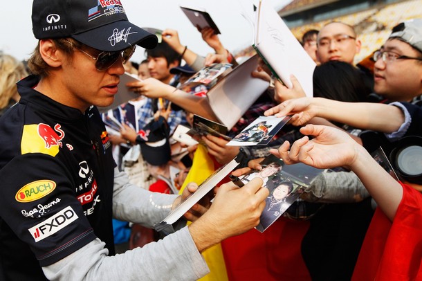 Sebastian Vettel Fan: 1. Freies Training in China: Vettel schnellster
