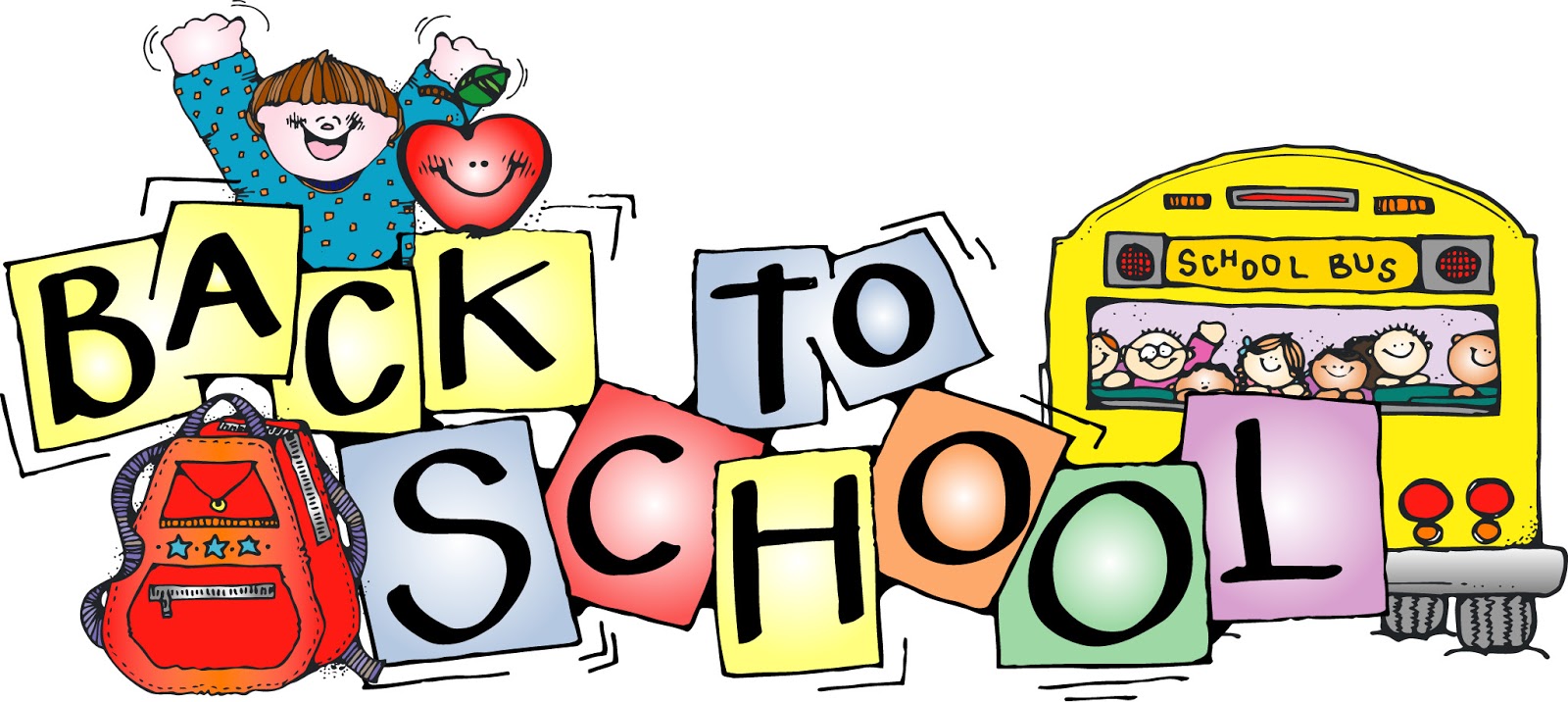 back to school party clip art - photo #33