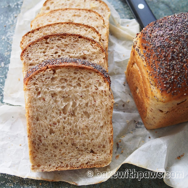Soft Sourdough Rye Bread Yudane Method BAKE WITH PAWS