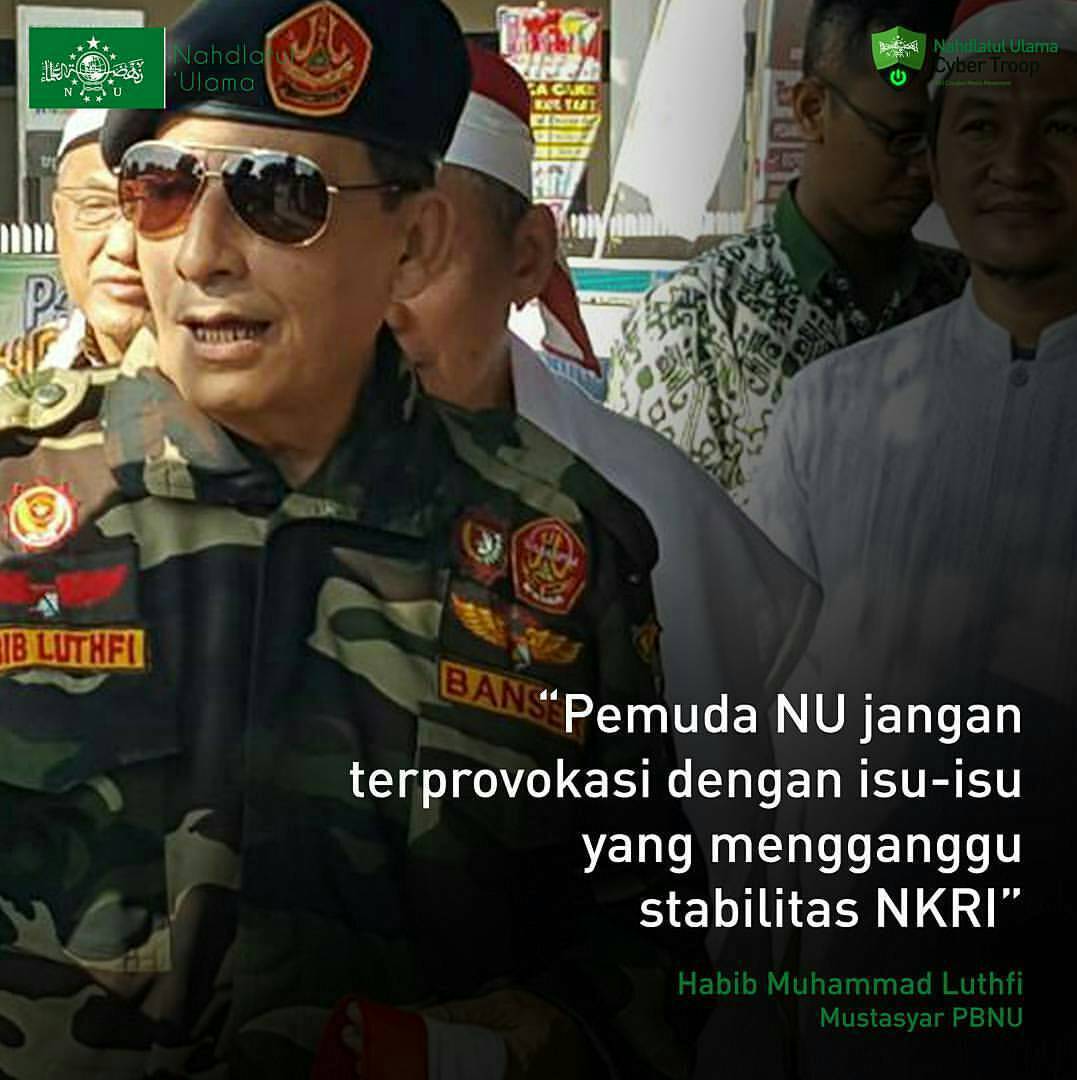 Get Habib Luthfi Banser Background
