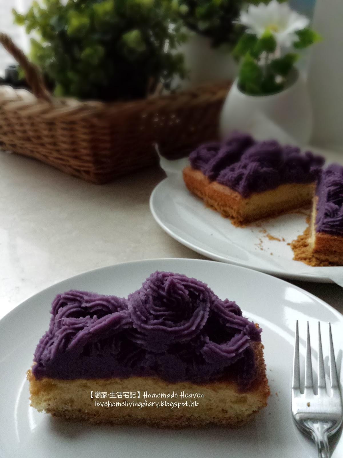 想学习制作生日蛋糕，自己在家制作的话，分享紫薯蛋糕的制作方法