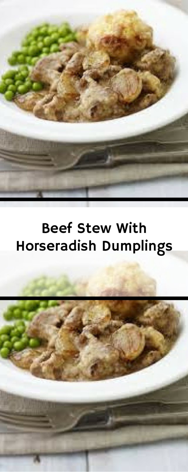 Beef Stew With Horseradish Dumplings Home Delicious Recipe