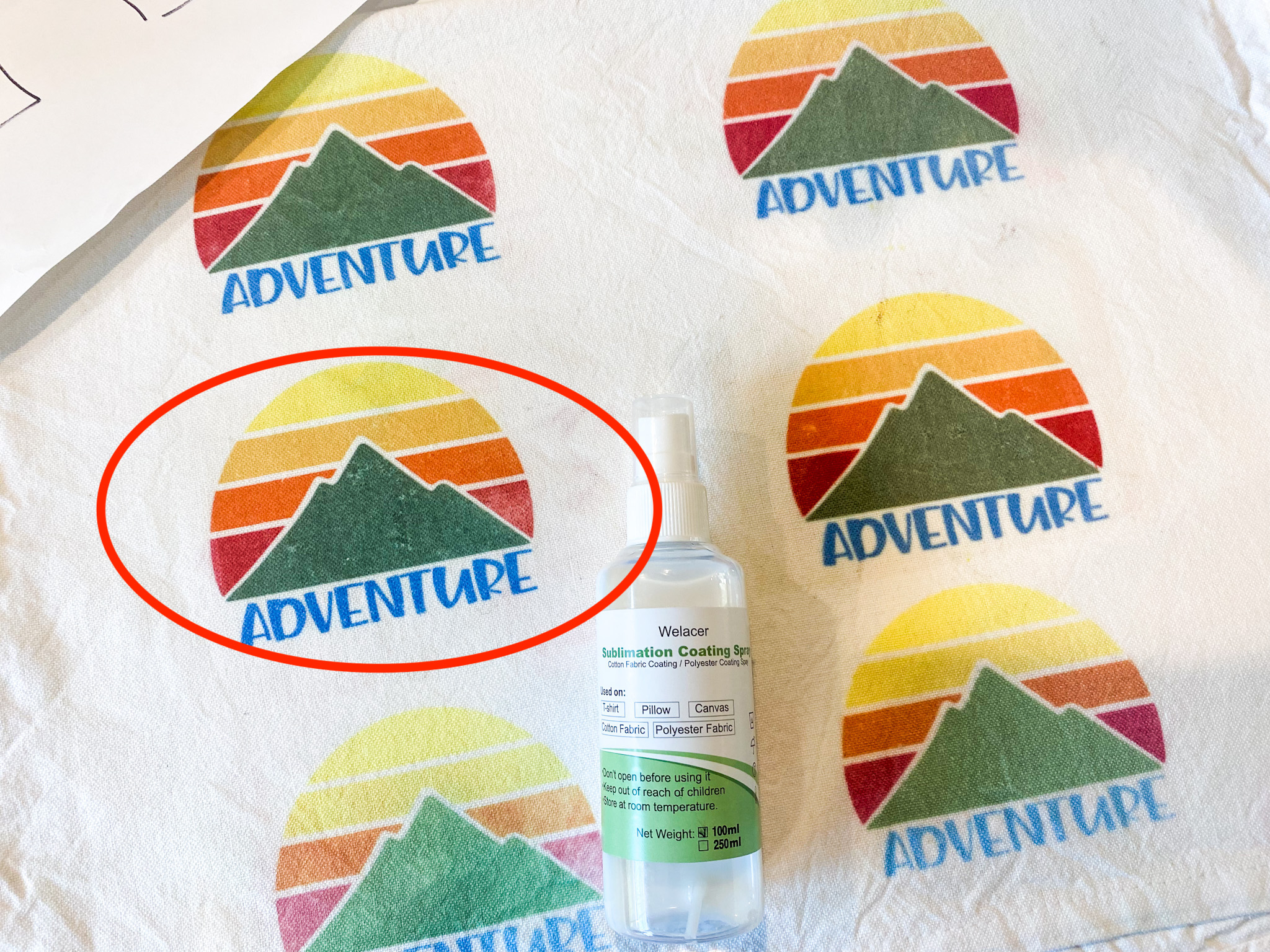 Sublimation Spray for Cotton Review Silhouette School