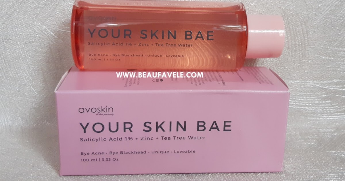 AVOSKIN TONER YOUR SKIN BAE UNTUK ATASI MASALAH JERAWAT DAN KOMEDO
