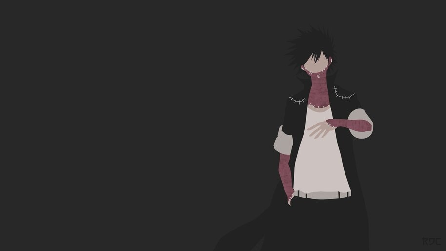 Dabi, (My Hero Academia), Minimalist, 4K, #5.268 Wallpaper
