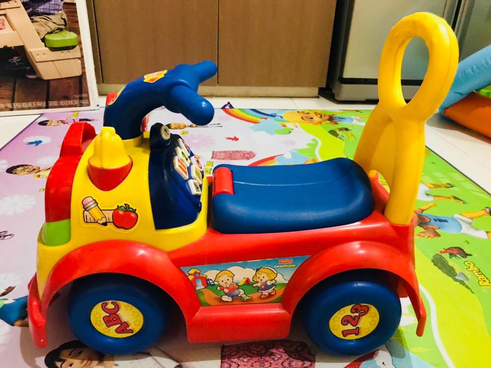 fisher price time to learn ride on