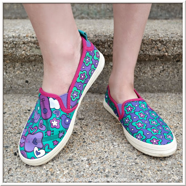 Fun Mismatched Chooze Shoes for Girls |  www.3Garnets2Sapphires.com