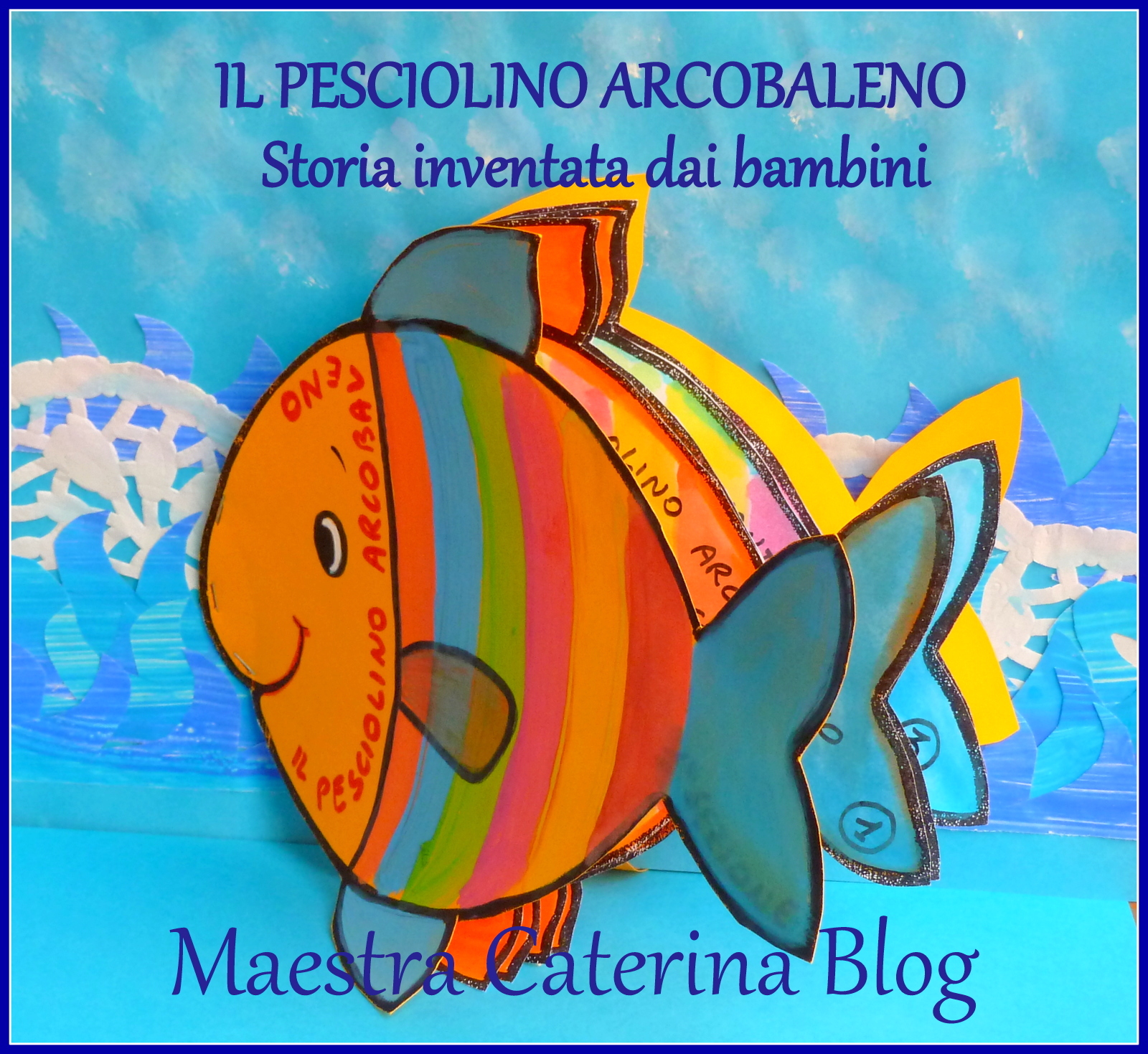 Il Pesciolino Arcobaleno Storia Da Stampare