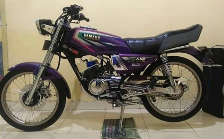 Modifikasi Rx King Warna Ungu Polos, Original, Metalik, Terong, Muda