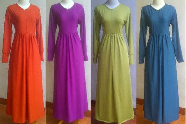 Gamis jersey oki setiana dewi murah Grosir Baju Gamis Gamis jersey oki setiana dewi murah Grosir Baju Gamis