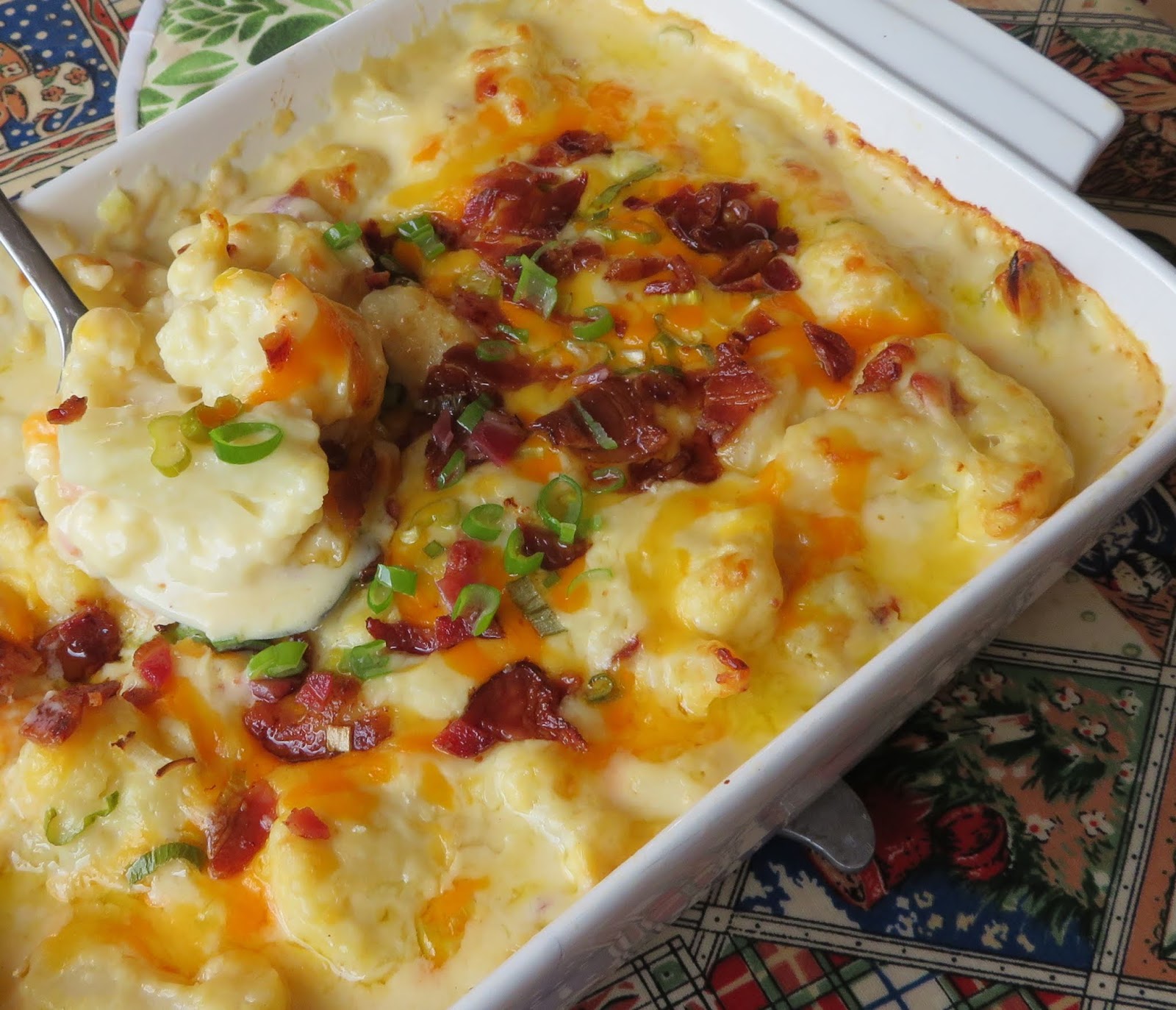 "All Dressed" Cauliflower Cheese The English Kitchen