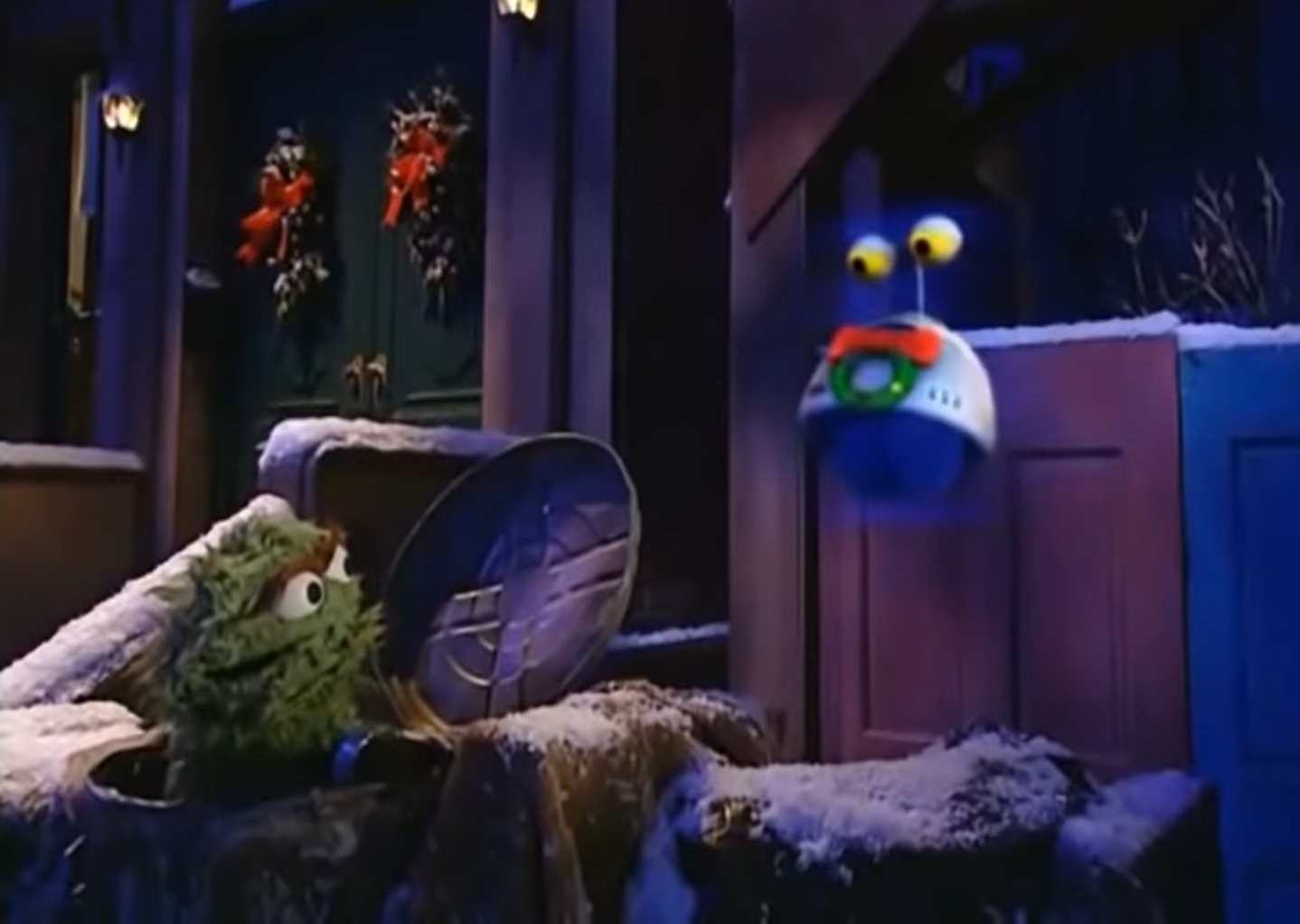 Watching the Carol A Sesame Street Christmas Carol