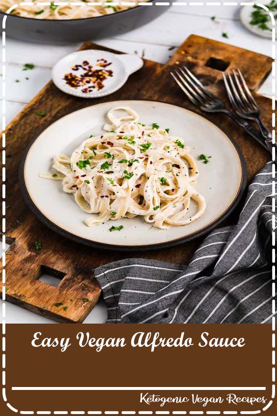 Easy Vegan Alfredo Sauce VEGAN RECIPES