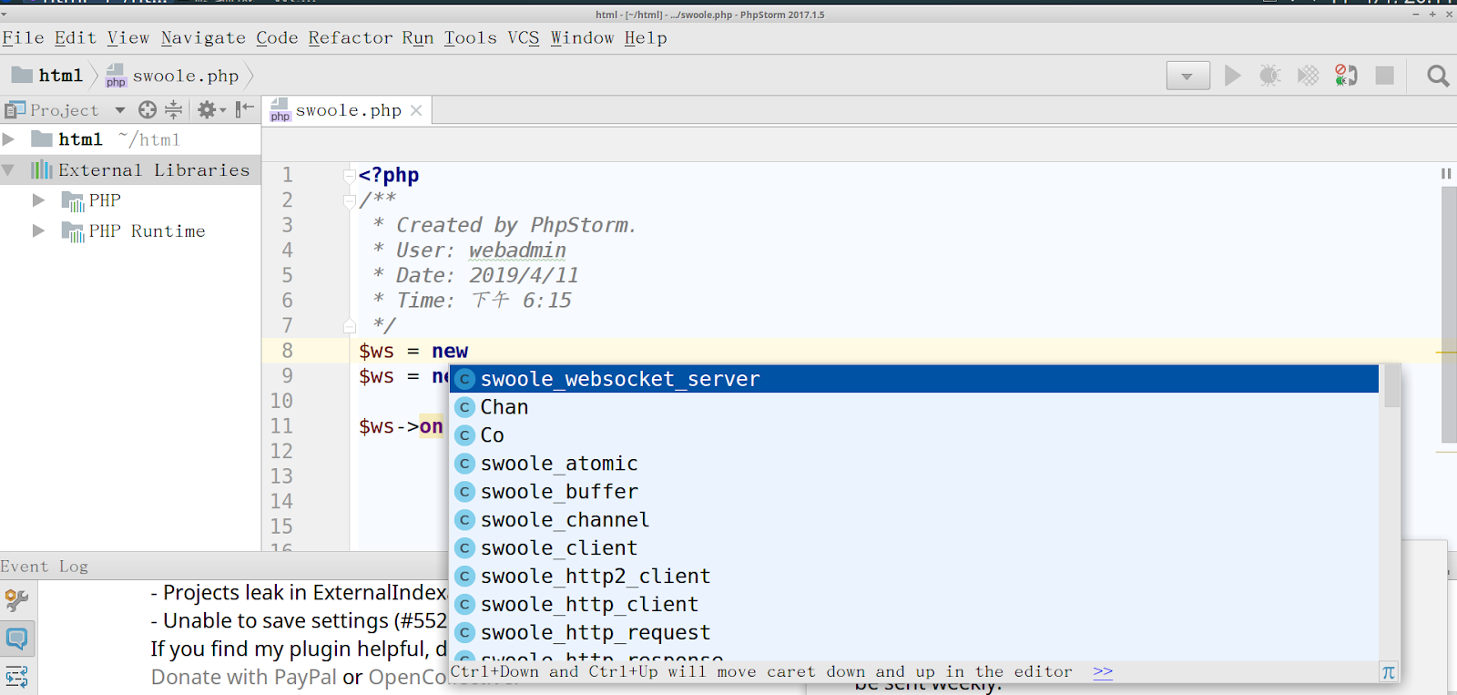 Phpstorm Swoole Phpstorm Swoole