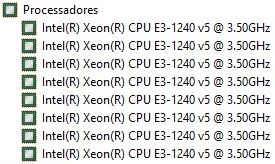 Intel® Xeon® E3-1240V5