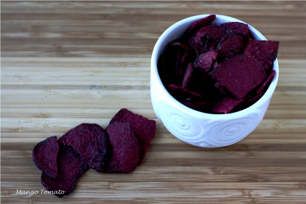 Mango & Tomato Have you ever tried beet chips? Delicious. Plus, Yogurt