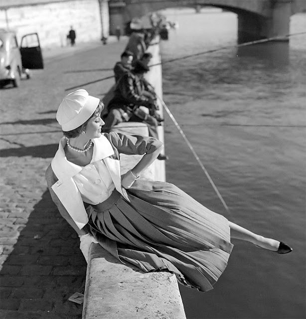 Georges Dambier Vintage Black And White Fashion Photography 