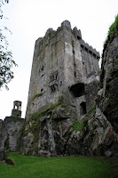 Back of Blarney Castle with the watchtower to the left.