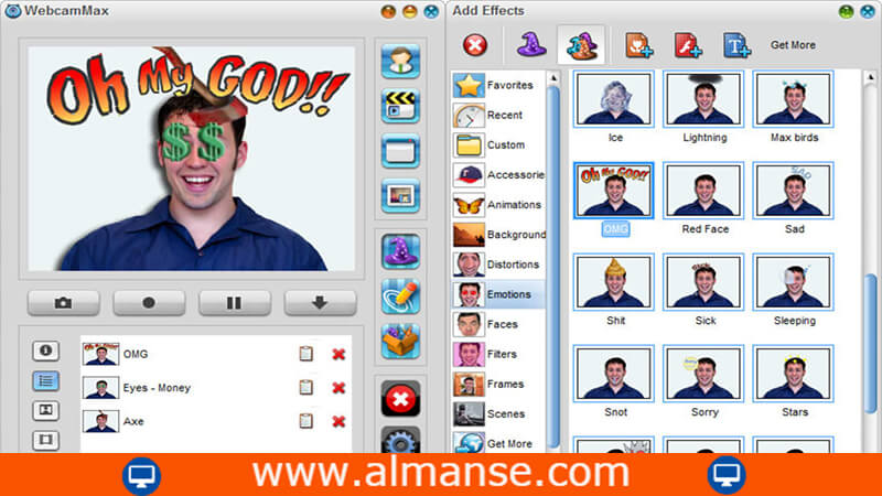 تحميل برنامج الكاميرا الوهمية ويب ماكس WebcamMax للكمبيوتر تحميل برنامج الكاميرا الوهمية ويب ماكس WebcamMax للكمبيوتر