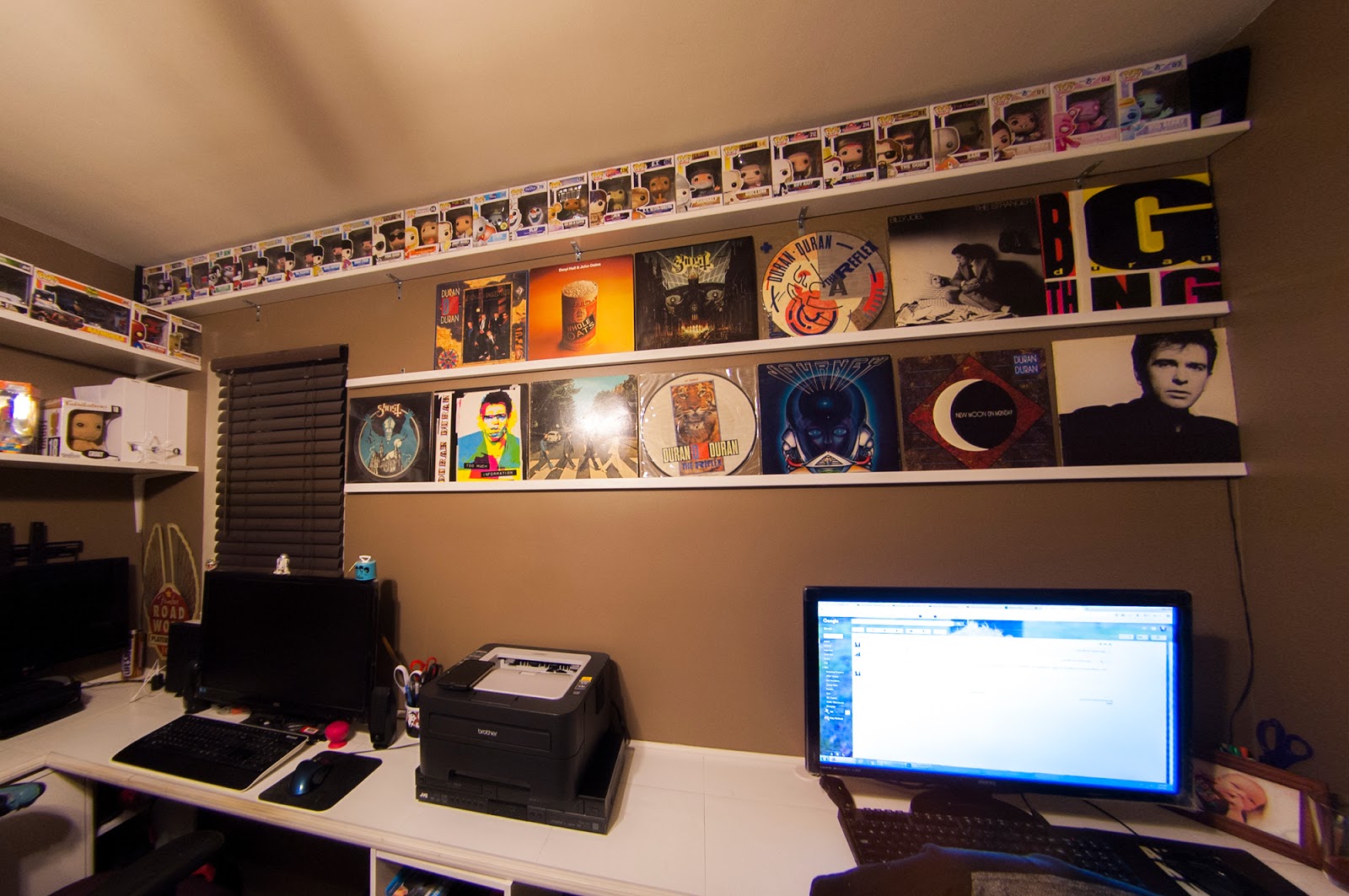Diy Vinyl Lp Record Al Floating Wall Shelves Little