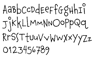 Children Handwriting Font