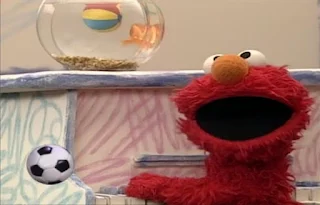 Elmo and Dorothy sing the Ball Song. A computer generated ball (CGI) bounces throughout the song. Elmo's World Balls The Ball Song