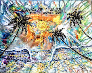 Waves of change art by Paul Carter 8/2021