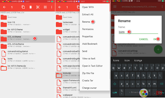 Cara modifikasi themes smartphone android sesuai keinginan