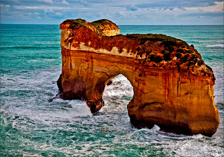 The Twelve Apostles(limestone stacks), Victoria, Australia Great Panorama Picture