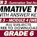GRADE 6 3RD QUARTER SUMMATIVE TEST NO. 2 with Answer Key (Modules 3-4)