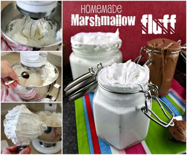 Ideas & Products Homemade Marshmallow Fluff