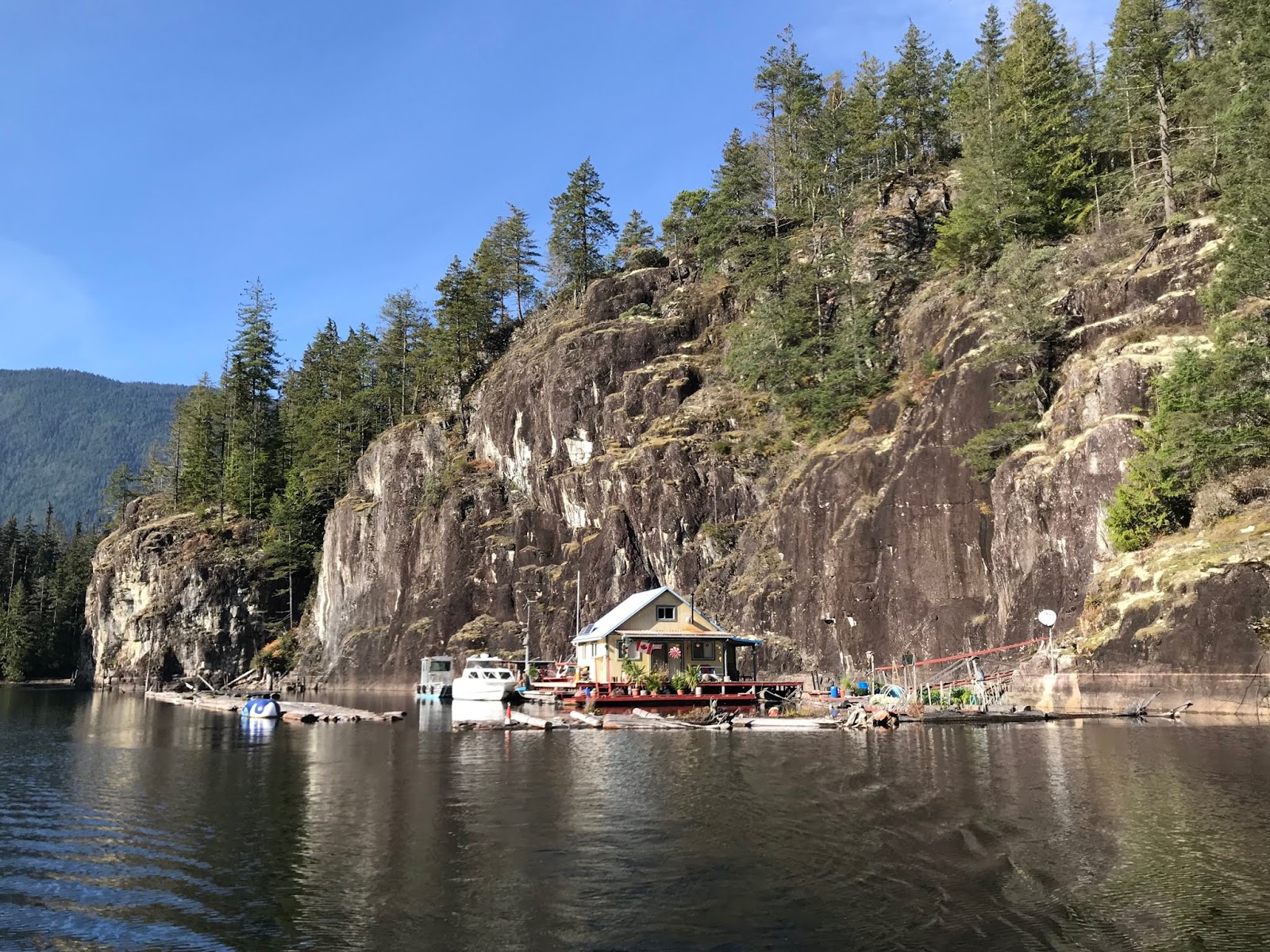 Powell River Books Blog ThrowbackThursday Float Cabin Video by