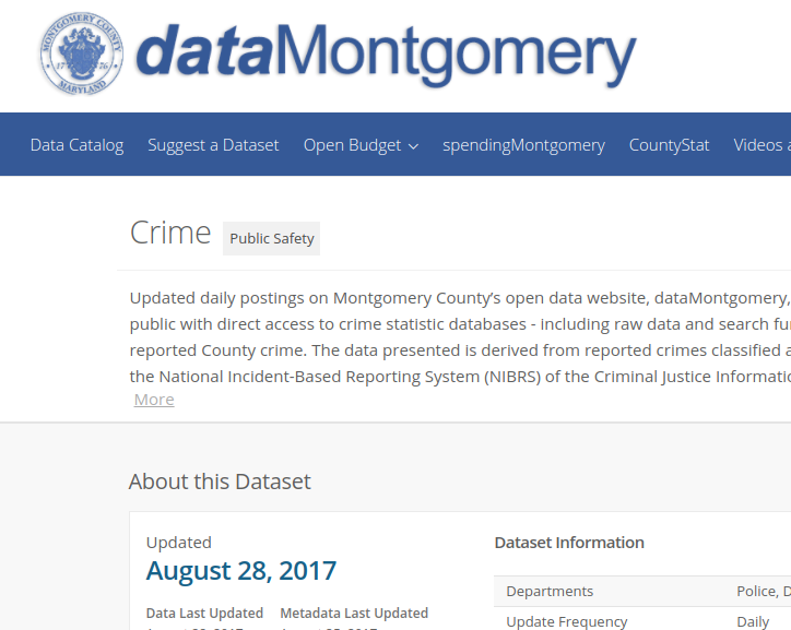Robert Dyer Bethesda Row Crime data restored to Montgomery County